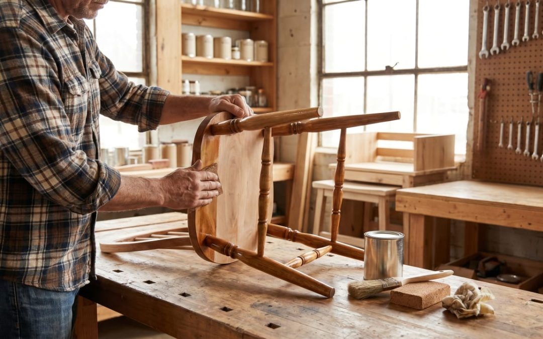 Inside Our Carrollton Workshop: The Furniture Refinishing Process Step by Step