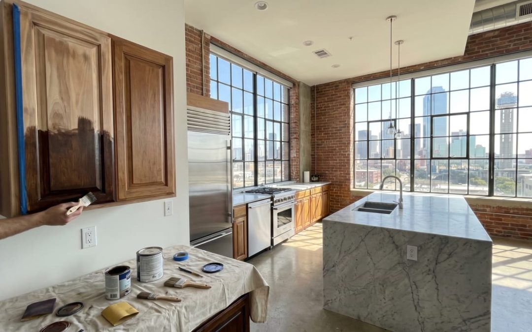 Kitchen Cabinet Refinishing in Downtown Dallas: High-Rise and Loft Kitchens Done Right