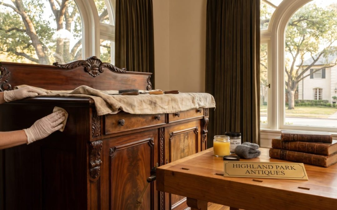 Mahogany Restoration in Highland Park, Dallas: Preserving the Original Patina