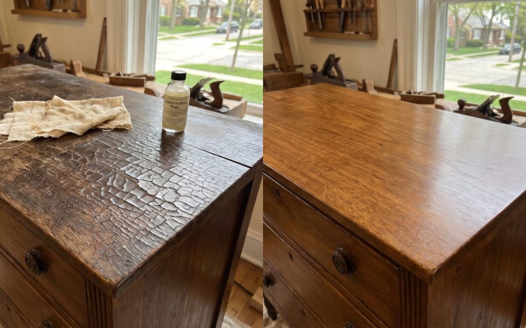 When a Crackled Antique Finish in Highland Park Is Worth Saving