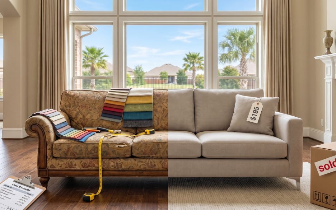 Reupholstery vs New Sofa in Frisco, TX: How to Decide Before You Spend