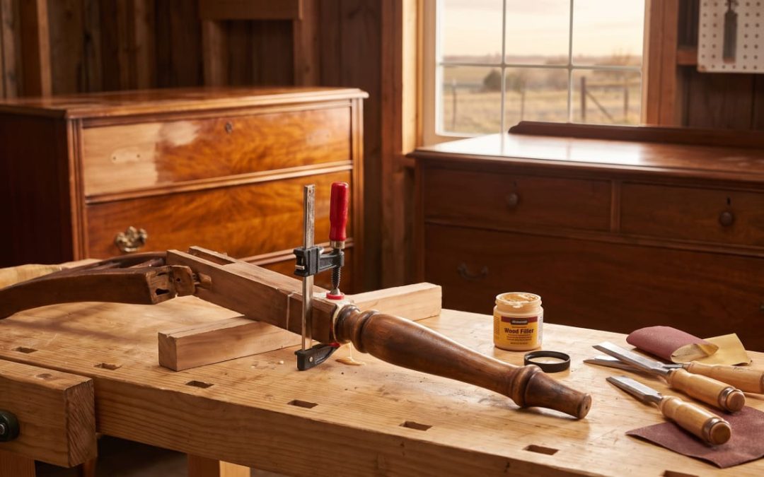 Wood Furniture Repair in McKinney, TX: 5 Problems Worth Fixing Now
